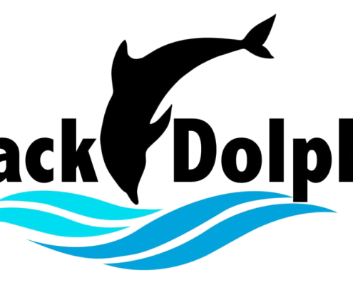 Black dolphin Tour Logo